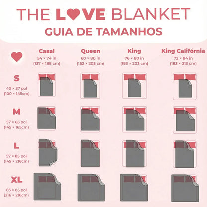 The Love Blanket™ - Cobertor íntimo impermeável