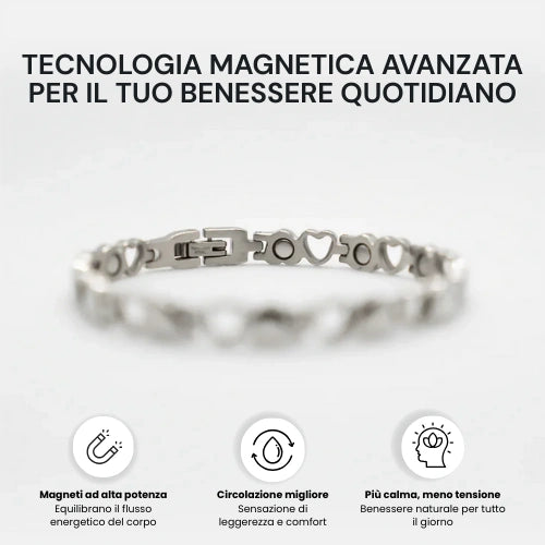 Bracciale Magnetico Seluna - Benessere e Equilíbrio Quotidiano