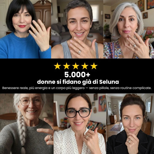 Anel magnético Seluna — Benessere visibile dalle tue mani