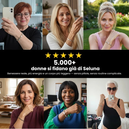 Bracciale Magnetico Seluna - Benessere e Equilíbrio Quotidiano