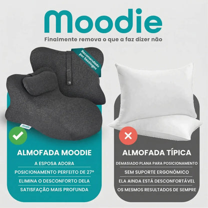 Travesseiro de conforto íntimo Moodie